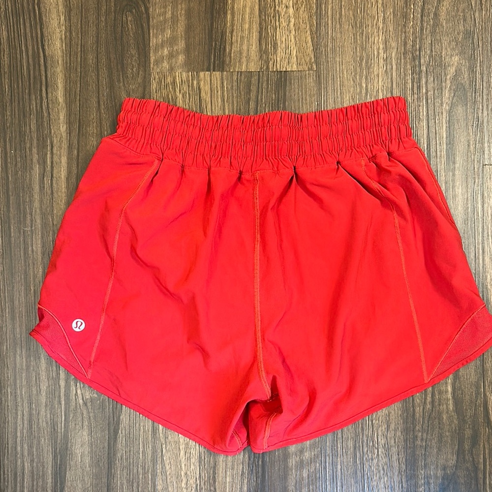 Lululemon Athletica Red Shorts